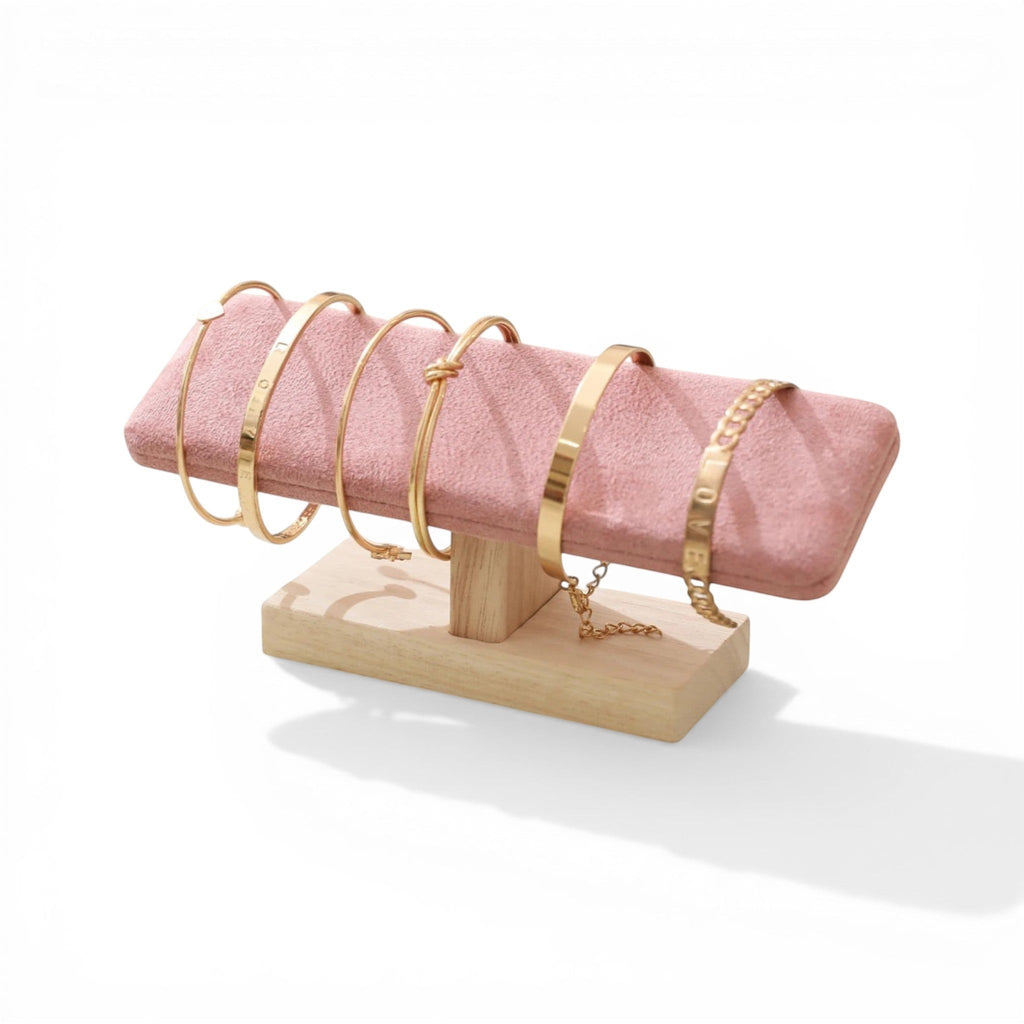 Porte bijoux velours