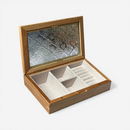 Boîte à bijoux en bois élégante