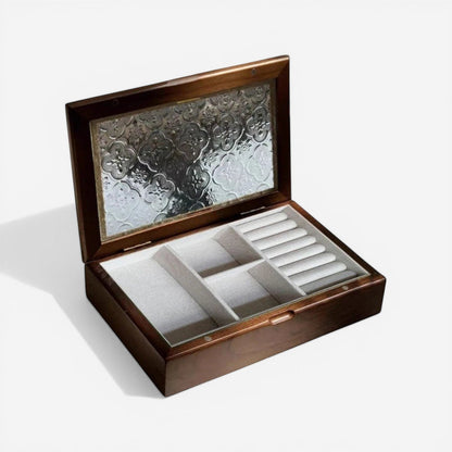Boîte à bijoux en bois élégante