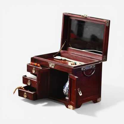 Boîte à bijoux sculpté