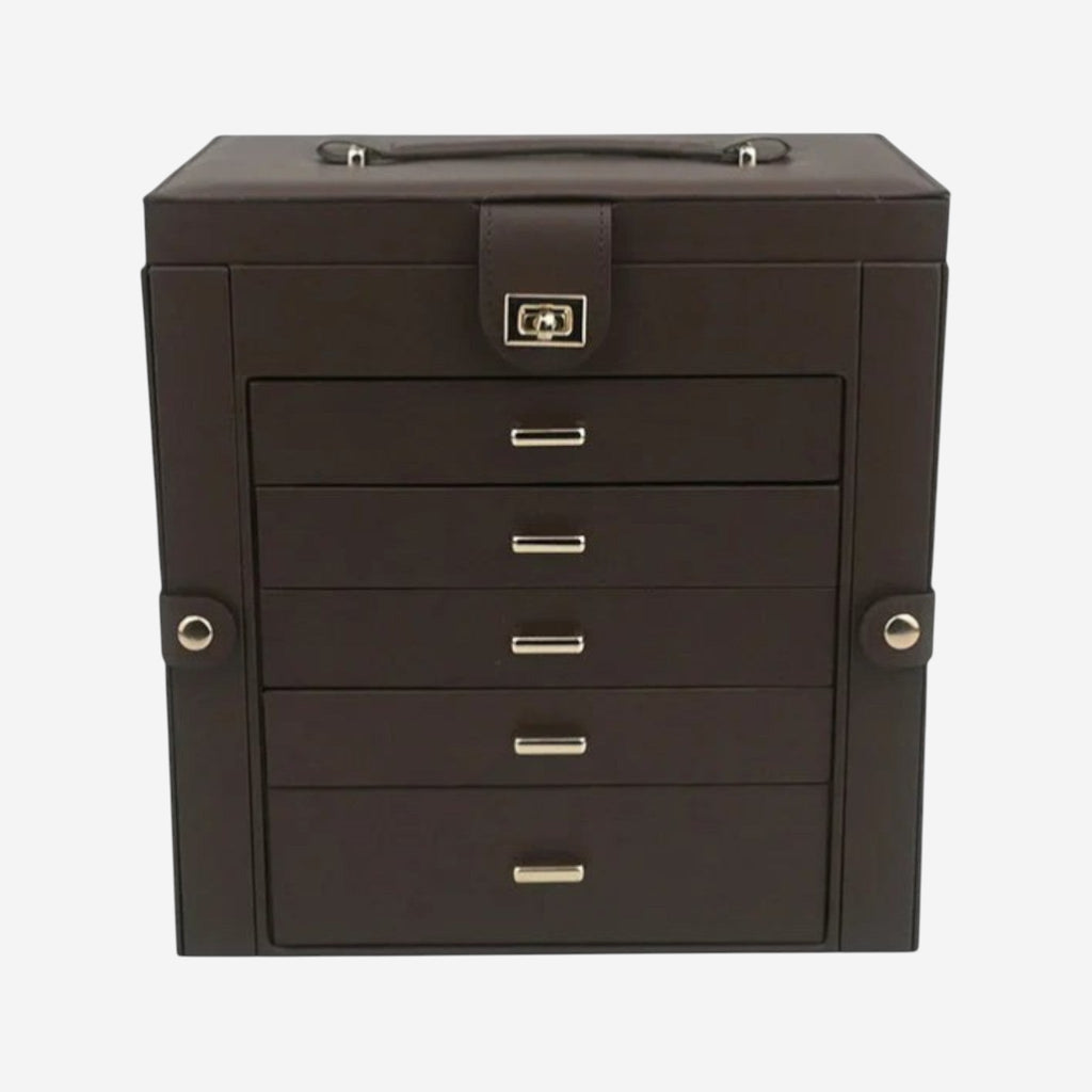 Boîte à bijoux 5 tiroirs – Élégance, organisation parfaite et protection durable