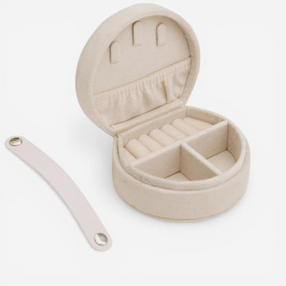 Boîte à bijoux flanelle