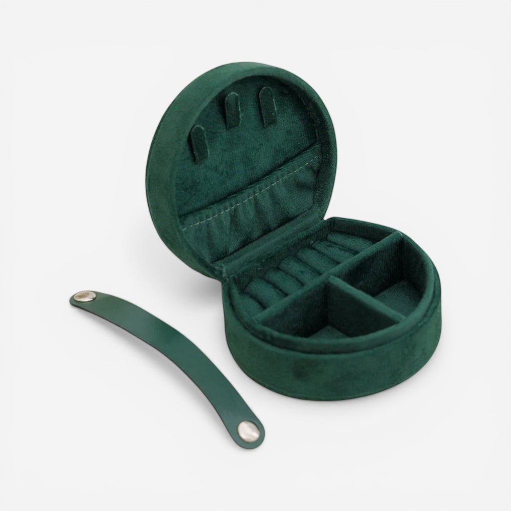 Boîte à bijoux flanelle