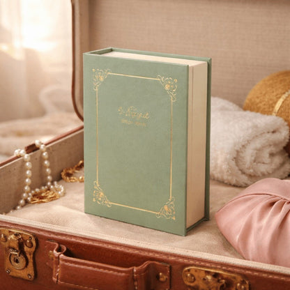 Boîte à bijoux secrète en forme de livre
