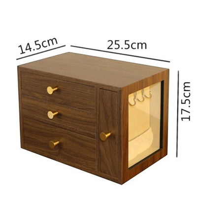 Boîte à bijoux portable moderne compacte avec fermeture sécurisée, idéale pour transporter vos bijoux en toute sécurité.