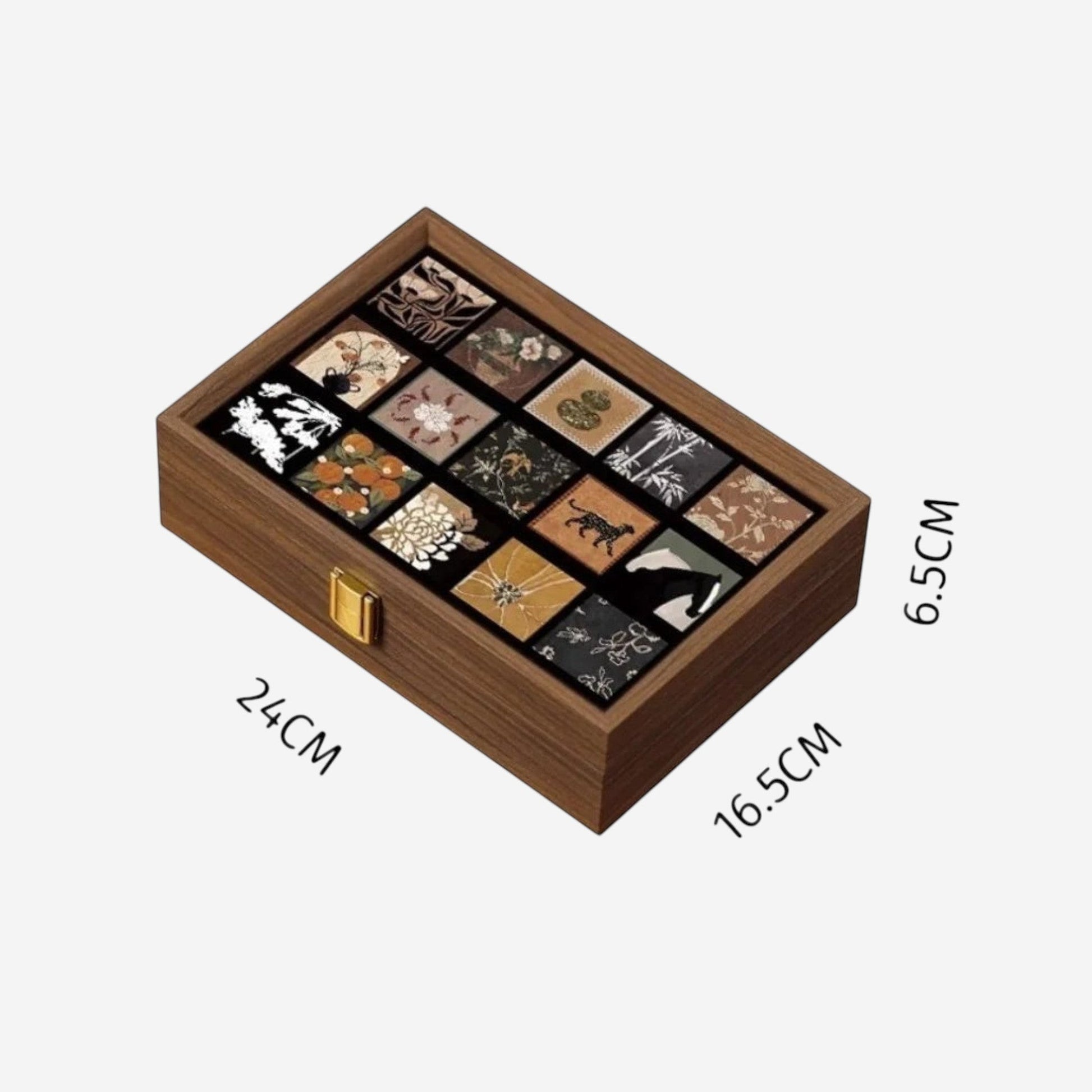 Boîte à bijoux rétro de luxe avec plateau organisé pour ranger facilement tous vos accessoires.