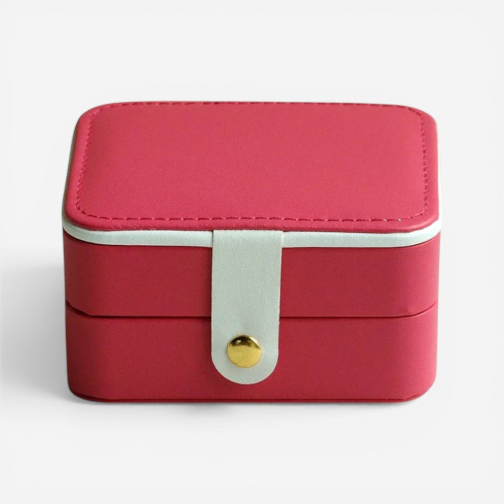 Boîte à bijoux portable élégante