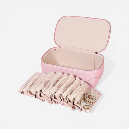 boite a bijoux de voyage compacte et portable pour organiser bijoux en déplacement