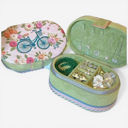 Boîte à bijoux de voyage élégante