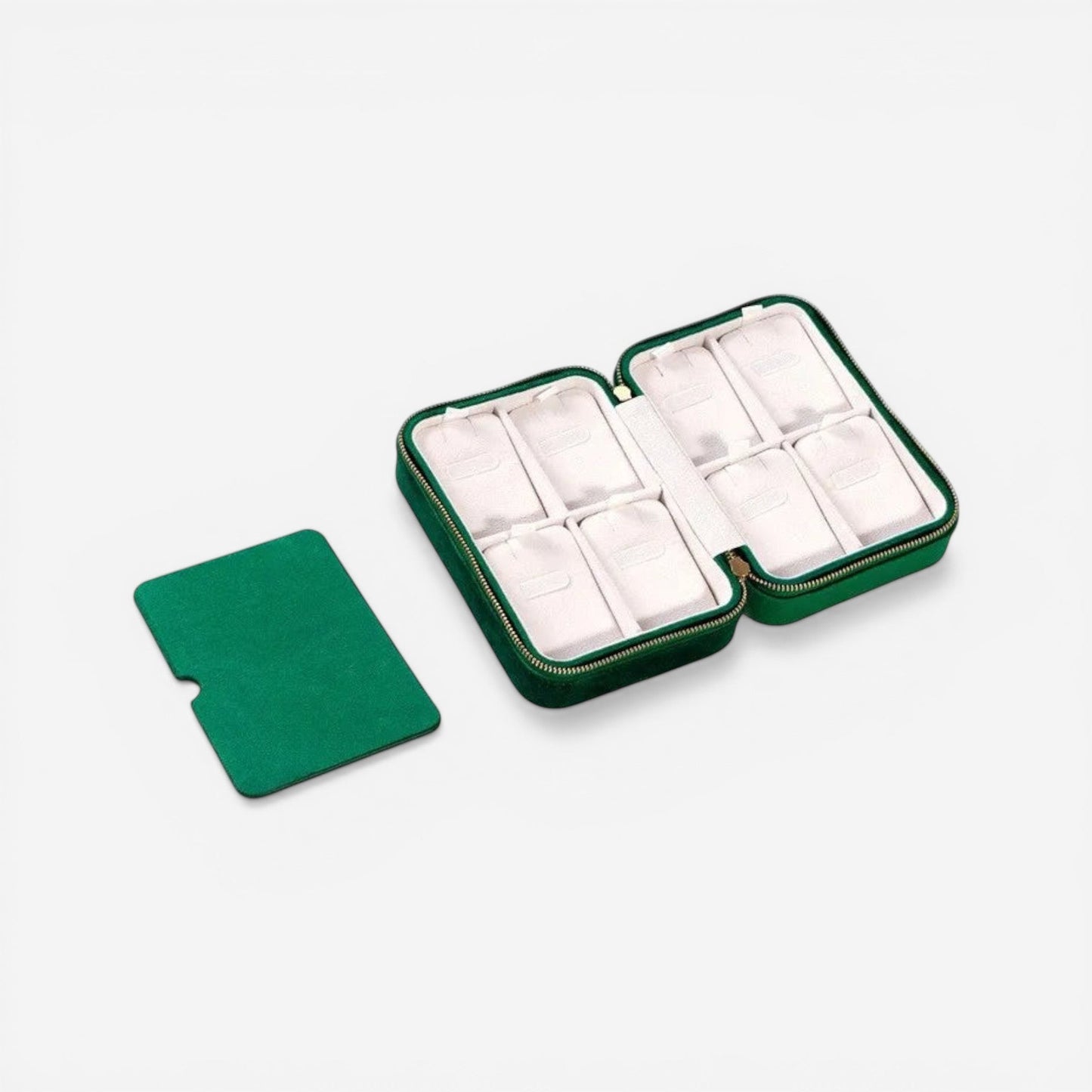 boite à bijoux de voyage minimaliste avec design compact et pratique