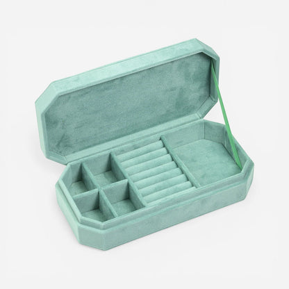 Boîte à bijoux de voyage en velours