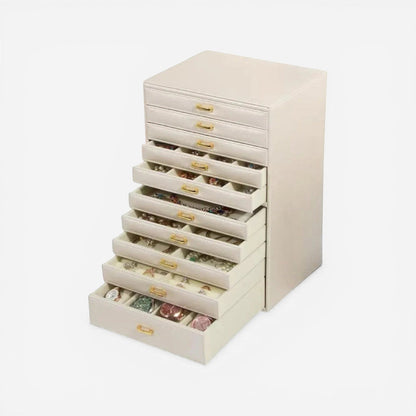Boîte à bijoux de grande capacité