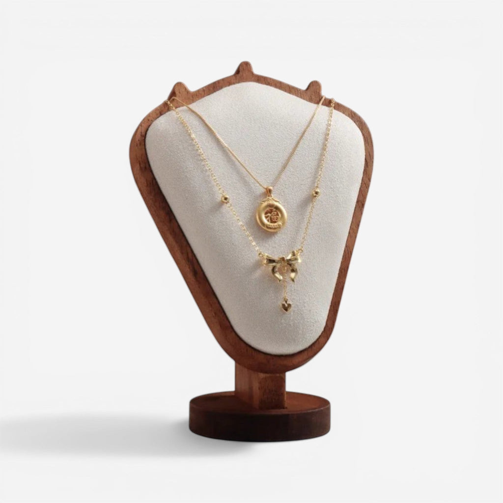 Porte colliers en bois