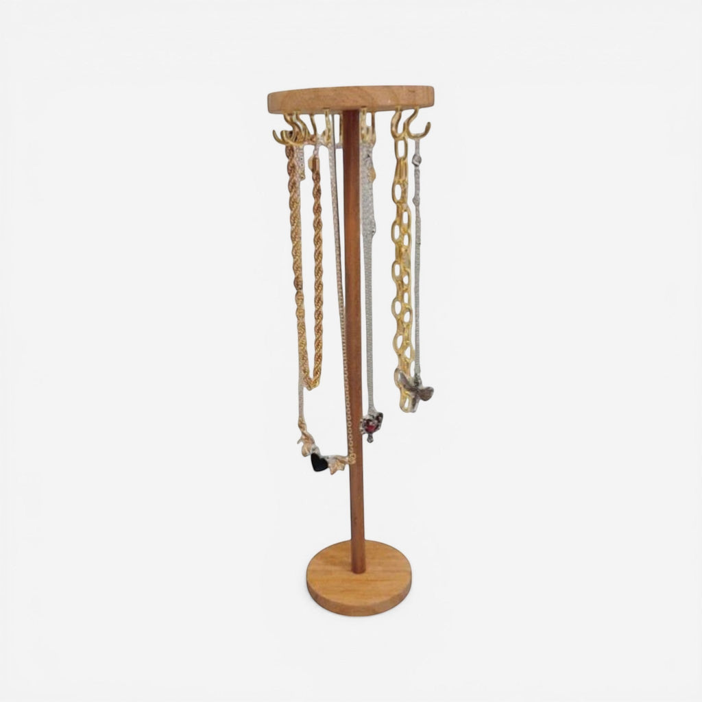 Porte collier en bois