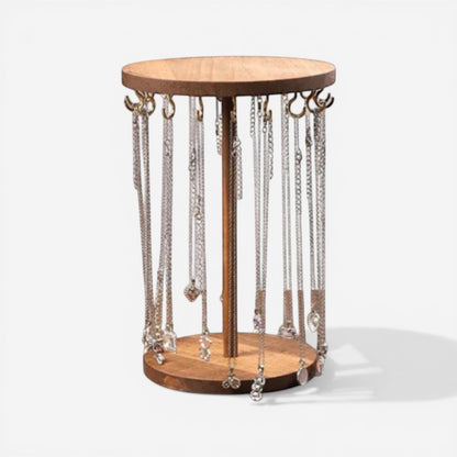 Porte collier en bois