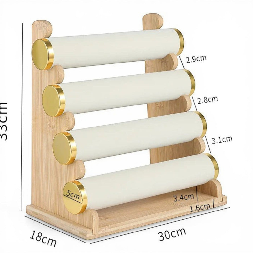 Présentoir de bijoux en bois