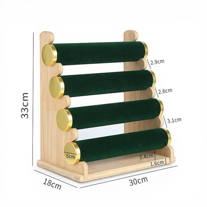 Présentoir de bijoux en bois