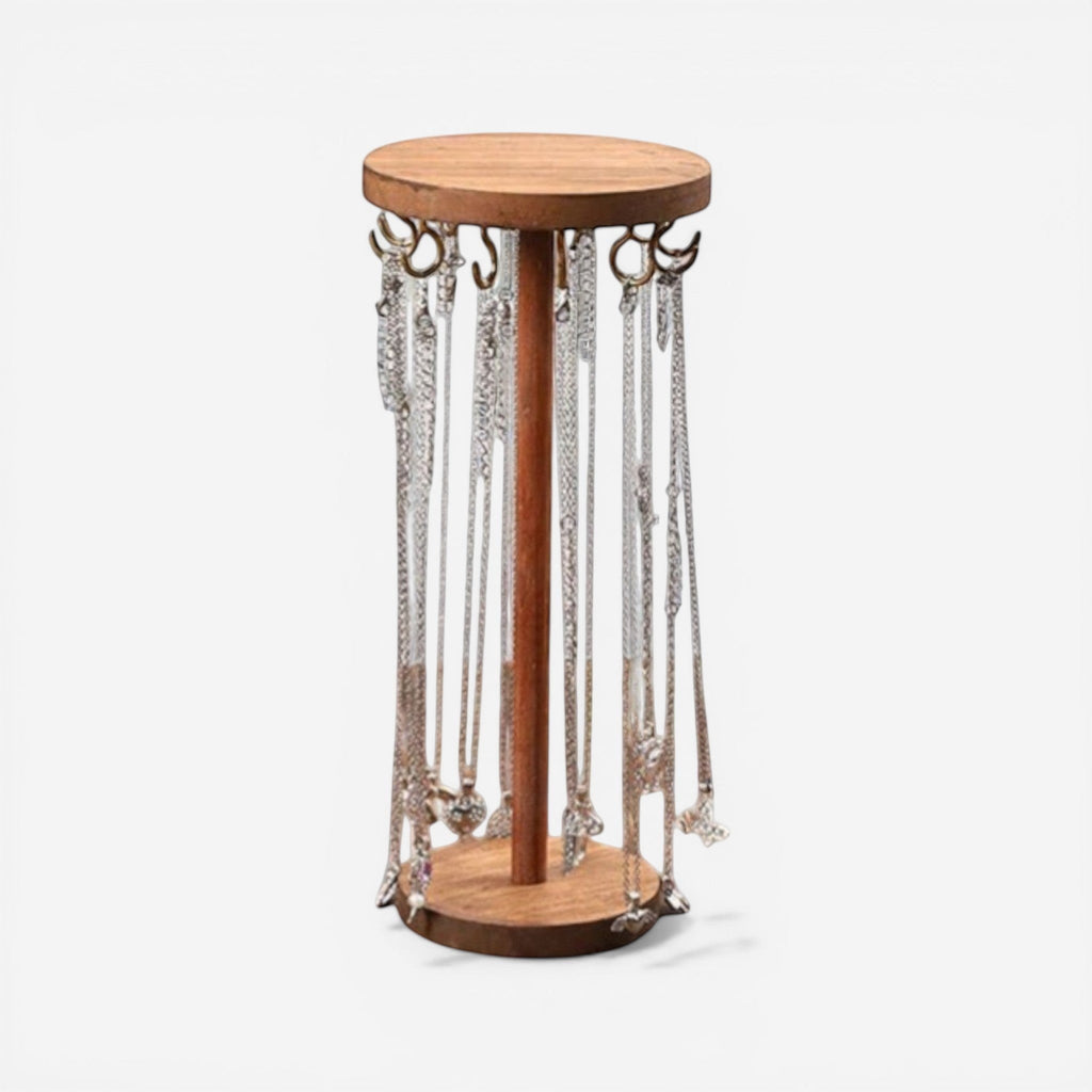 Porte collier en bois