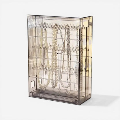 Présentoir de bijoux transparents