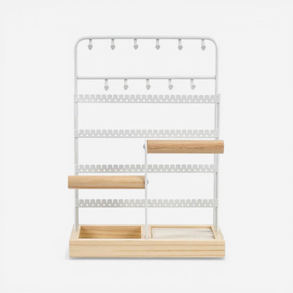 présentoir minimaliste pour boucles d’oreilles avec design simple et pratique